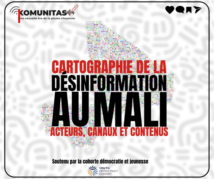 Cartographie de la désinformation au Mali : acteurs, canaux et typologies de contenus