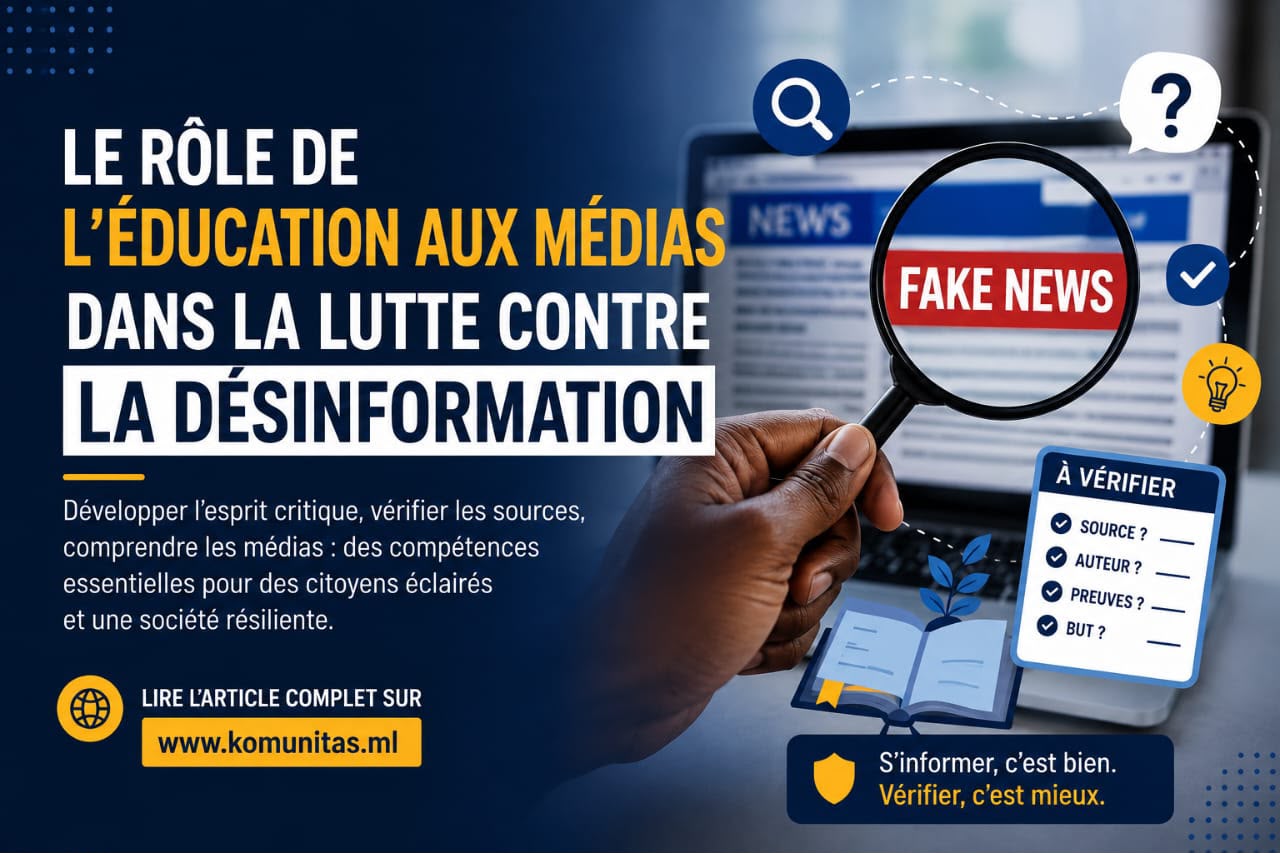 📢 Article 9: Le rôle de l’éducation aux médias dans la lutte contre la désinformation.